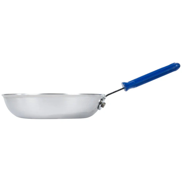 Vollrath 4008 Wear-Ever Aluminum Fry Pan with Blue Cool Handle 8" - Image 5