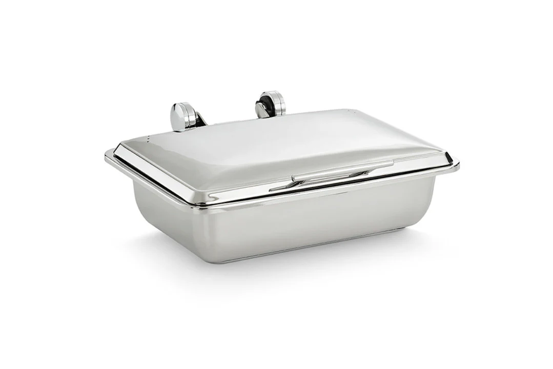 Vollrath 4644015 Mirage Full-Size Induction Chafer with Stainless Lid and Food Pan 8.3 qt. - Image 3