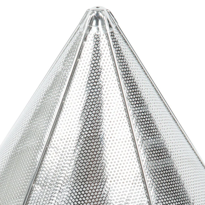 Vollrath 47167 Stainless Steel Fine Mesh China Cap Strainer with 9-3/4" dia. X 10" Deep Bowl and 10-1/4" Loop Handle - 6/Case - Image 4