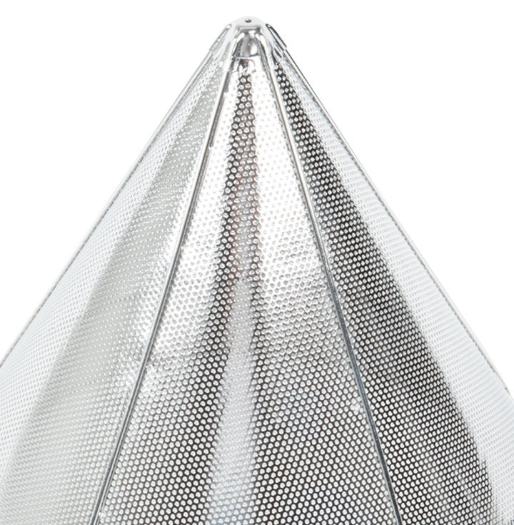 Vollrath 47168 Stainless Steel Fine Mesh China Cap Strainer with 12" dia. X 12" Deep Bowl and 10" Loop Handle - 6/Case - Image 4