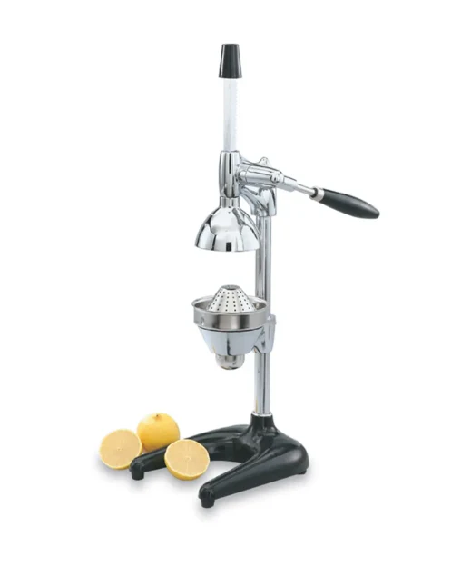 Vollrath 47704 E-Z Juice Extractor - Tabletop, Enamel-Coated, Cast-Iron Base
