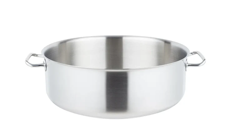 Vollrath 47761 18 qt Intrigue Stainless Steel Brazier/Casserole - Induction Ready