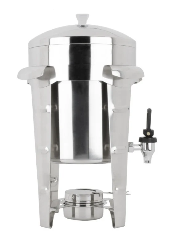 Vollrath 49525 Maximillian Steel Chafer Coffee Urn with (1) Chafing Fuel Holder 11.6 qt. - Image 3