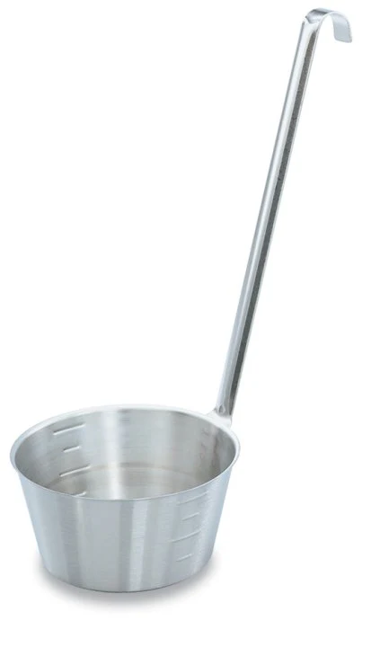 Vollrath 58700 Ladle / Dipper with Graduation Marks & 12" Hooked Handle 1 qt.
