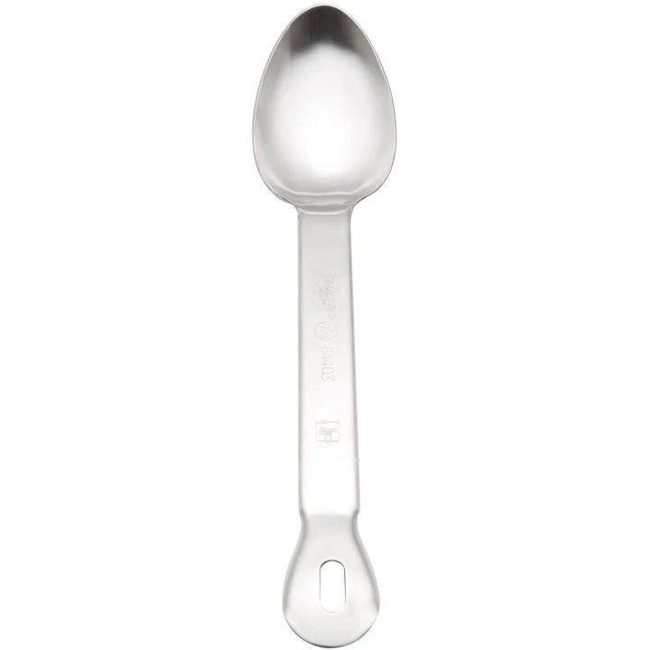 Vollrath 64403 Jacob's Pride One-Piece Heavy Duty Stainless Steel Solid Basting Spoon 13-1/4" - Image 5