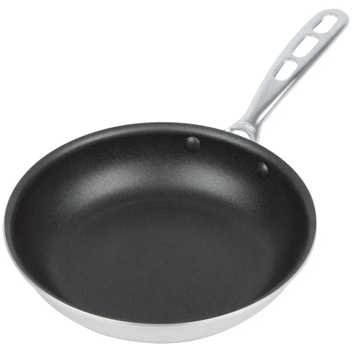 Vollrath 672308 Wear-Ever Aluminum Fry Pan with SteelCoat x3 Nonstick Coating and Silicone Handle 8" - Image 5