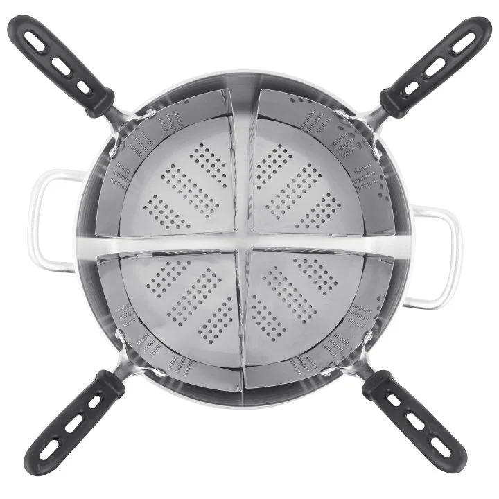 Vollrath 682114 Wear-Ever Pasta and Vegetable Cooker Set 18-1/2 qt. - Image 3