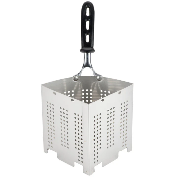 Vollrath 682114B Wear-Ever Stainless Steel Pasta and Vegetable Perforated Wedge Inset 3 qt. - Image 3