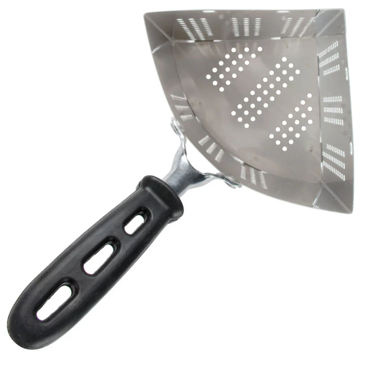 Vollrath 682114B Wear-Ever Stainless Steel Pasta and Vegetable Perforated Wedge Inset 3 qt. - Image 4