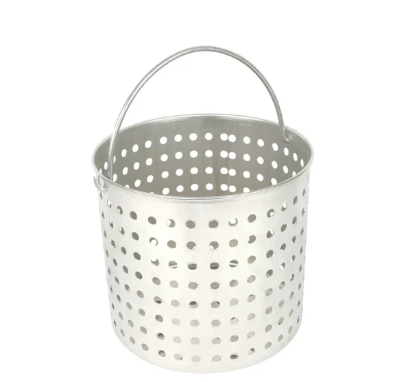 Vollrath 68290 32 qt Wear-EverĀ® Aluminum Basket - 11 1/4" dia, 10 7/8"H