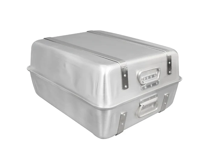 Vollrath 68360 25 qt Double Roaster Set - Straps and Handles, 20 1/8x16 1/8x9 3/4" Aluminum