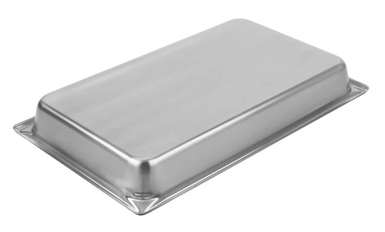 Vollrath 70022 Super Pan V Anti-Jam Stainless Steel Non-Stick Steam Table Food Pan 2-1/2" Deep - (1/1) Full Size - 6/Case - Image 4