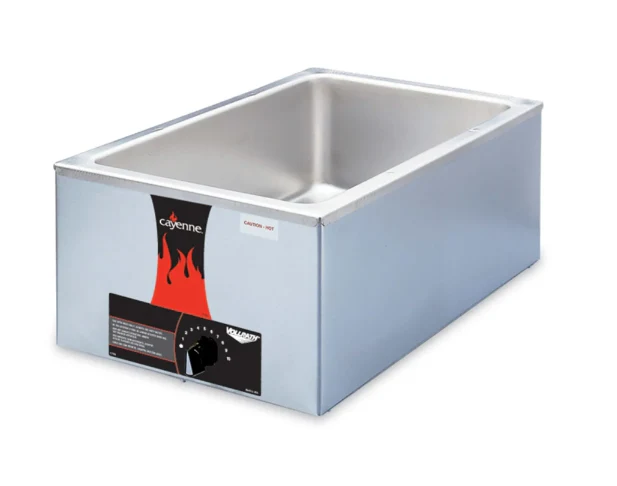 Vollrath 72000 Countertop Electric Food Warmer 14"W x 22"D x 8-1/2"H - Holds (1) Full Size Pan - 120v