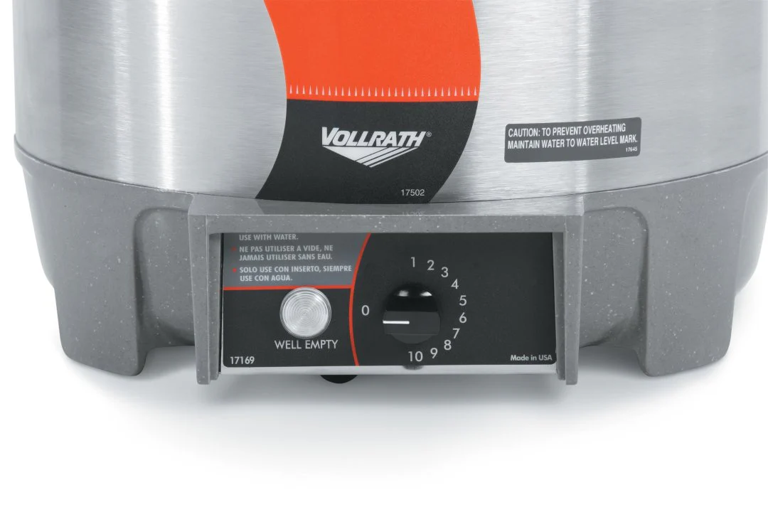 Vollrath 72017 Cayenne Round Heat 'N Serve Rethermalizer / Warmer 7 qt. - 120v - Image 2