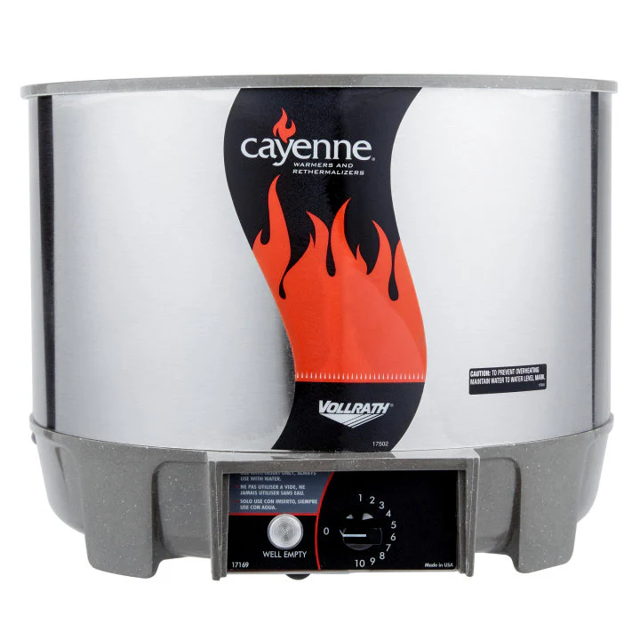 Vollrath 72021 Cayenne Round Heat 'N Serve Rethermalizer / Warmer 11 qt. - 120v - Image 4