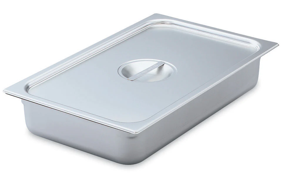 Vollrath 77259 Stainless Steel Steam Table Flat SoCover Food Pan Cover - Full Size - Image 2
