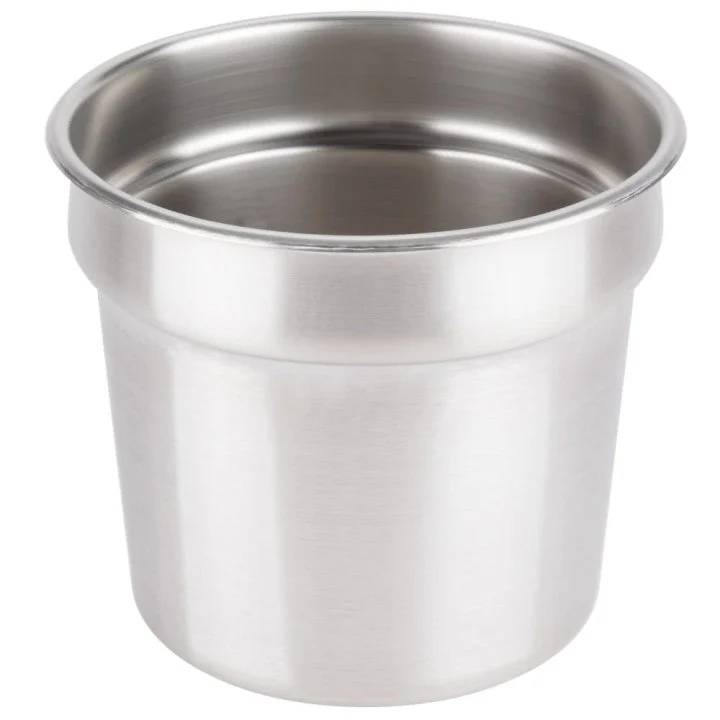 Vollrath 78184 Stainless Steel Vegetable Inset 7-1/4 qt.