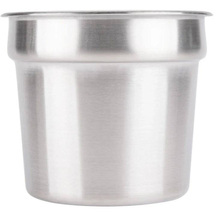 Vollrath 78184 Stainless Steel Vegetable Inset 7-1/4 qt. - Image 5