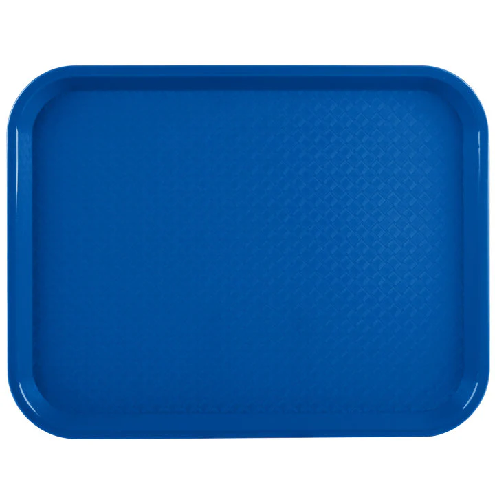 Vollrath 86107 Fast Food Tray 10" x 14" - Royal Blue - Image 3