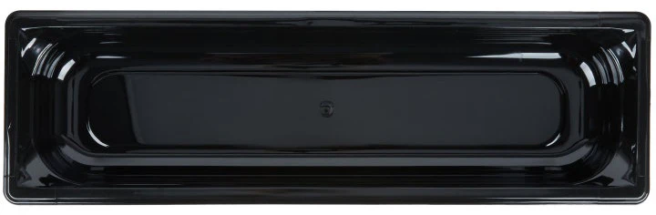 Vollrath 9052420 Super Pan High-Temp Plastic Food Pan 2-1/2" Deep - 1/2 Size Long - Black - Image 3