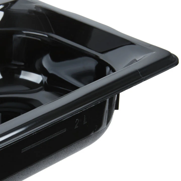 Vollrath 9052420 Super Pan High-Temp Plastic Food Pan 2-1/2" Deep - 1/2 Size Long - Black - Image 5