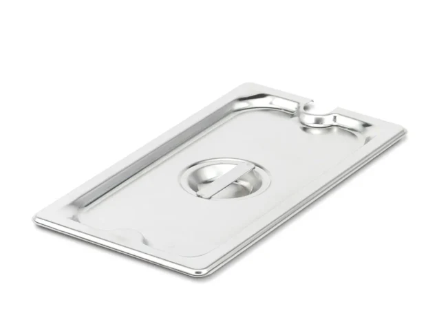 Vollrath 94200 Half-Size Steam Table Food Pan Slotted Cover, Stainless - 6/Case