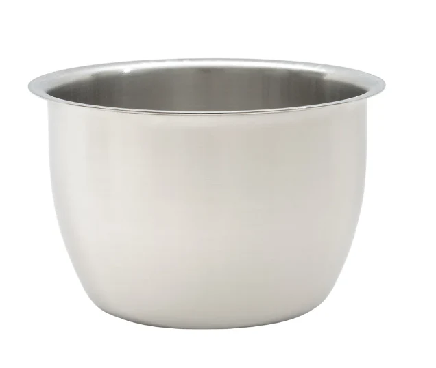 Vollrath 99636 Stainless Steel Replacement Bowl for 3-Way Revolving Condiment Server 10 oz. - Silver - 12/Case