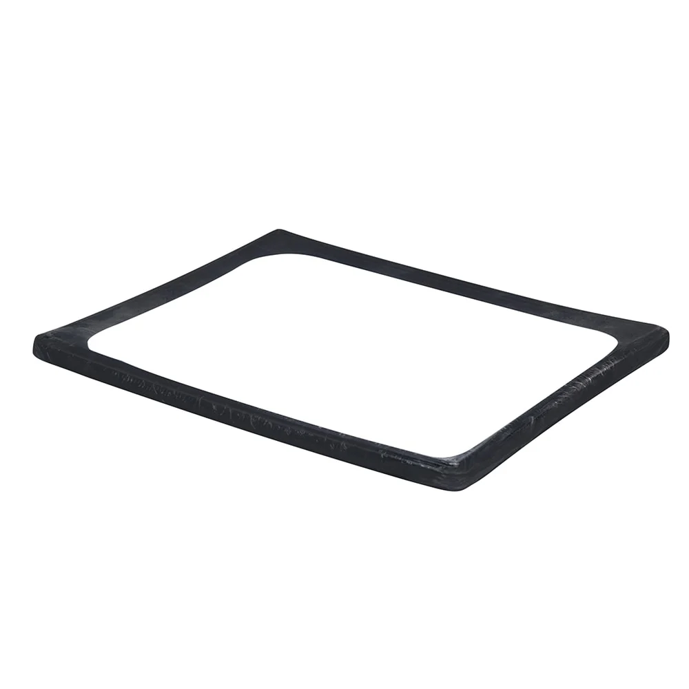 Vollrath N-0003B Silicone Band for Steam Table Pan 1/3 Size Black - Image 3