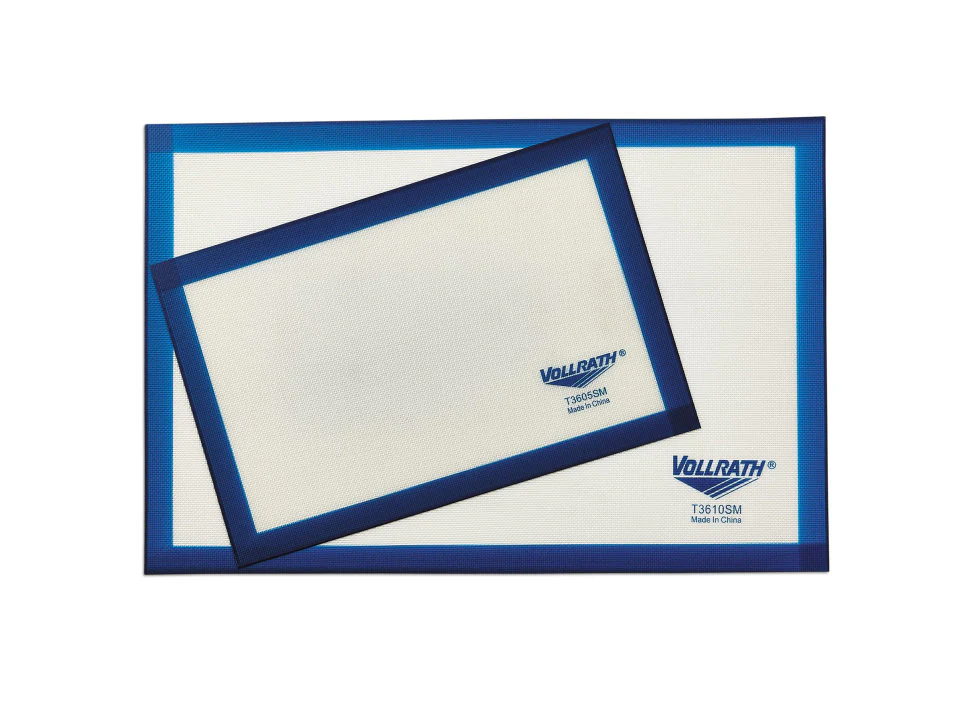 Vollrath T3605SM Non-Stick Half-Size Silicone Bun Pan Baking Mat 16-5/8" x 11"