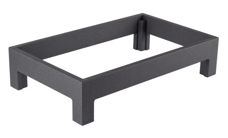 Vollrath V904850 Cubic Display Cutting Board Table with Full-Size Wood Cutting Board and Black Short-Height Table 20-7⁄8"W x 12-3⁄4"D x 4-11⁄16"H - Image 3