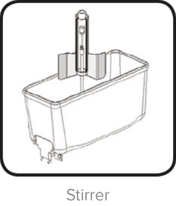 Vollrath VBBE2-37-S Premix Refrigerated Beverage Dispenser with (2) 5.28 gal. Bowls and Stirring Paddle Circulation - Image 2