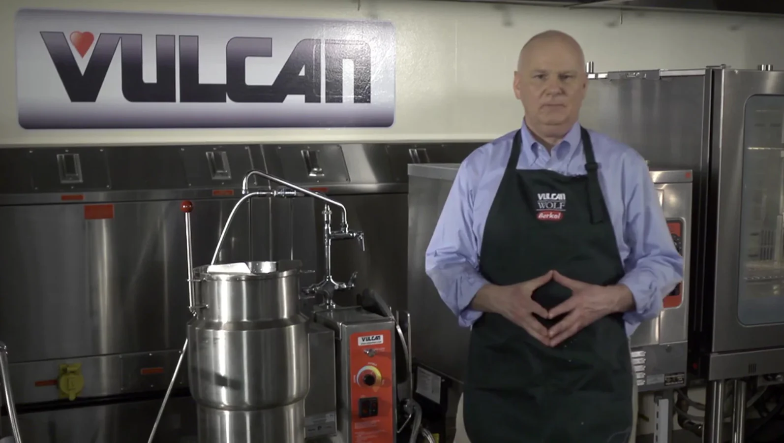 Vulcan K12ETT-7 Countertop Electric 2/3 Steam Jacketed Tilting Kettle 12 Gal. - 208v/3ph, 12 kW - Image 3