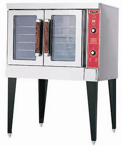 Vulcan VC4GD-NG Single-Deck Full Size Natural Gas Convection Oven with Solid State Controls and Legs 40" - 50,000 BTU - Image 5