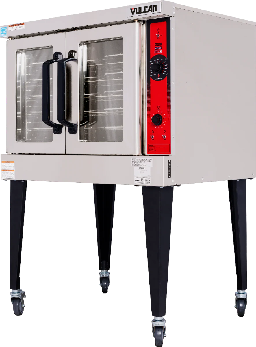 Vulcan VC4GD-LP Single-Deck Full Size Propane Gas Convection Oven with Solid State Controls and Legs 40" – 50,000 BTU - Image 8
