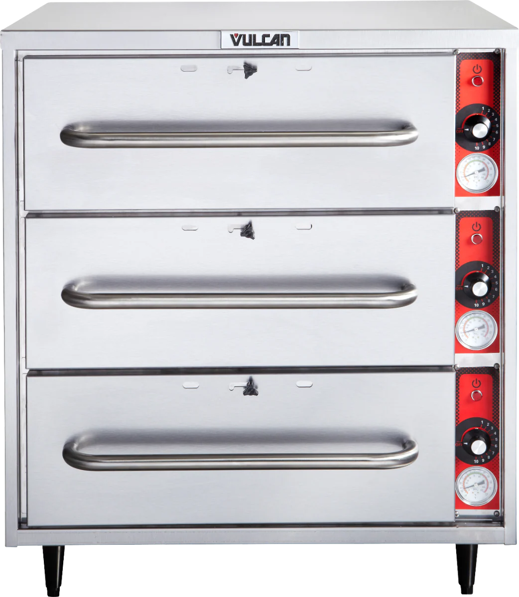 Vulcan VW3S Standard Freestanding 3 Drawer Warmer 33-3/4"H - 120v - Image 2