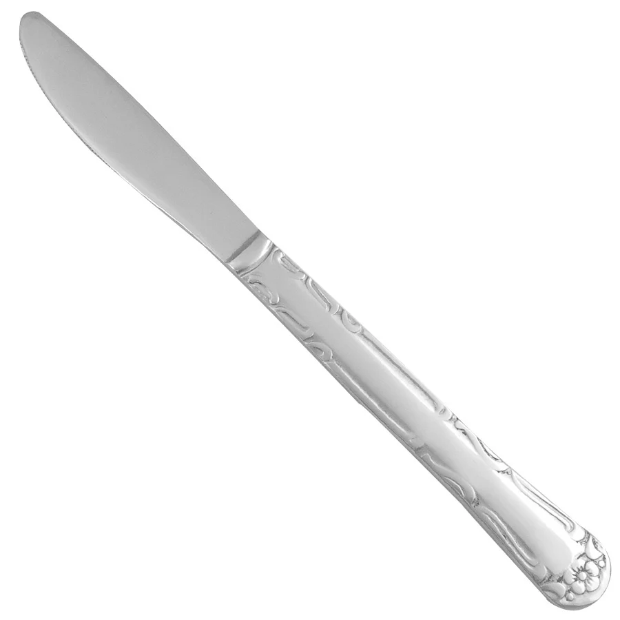 Walco WL1145 Barclay Stainless Steel 1-Piece Dinner Knife 8-5/8" - 12/Box - Image 3
