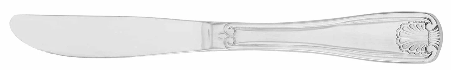 Walco WL2845 FanFare Stainless Steel Heavy Weight 1-Piece Dinner Knife 8-3/4" - 12/Box