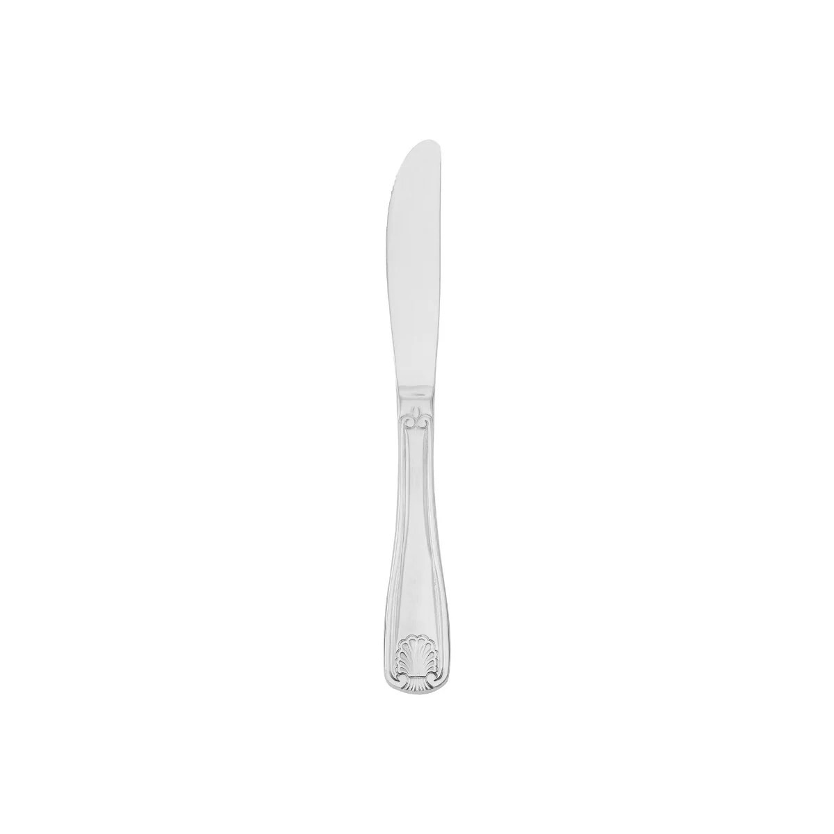 Walco WL2845 FanFare Stainless Steel Heavy Weight 1-Piece Dinner Knife 8-3/4" - 12/Box - Image 4