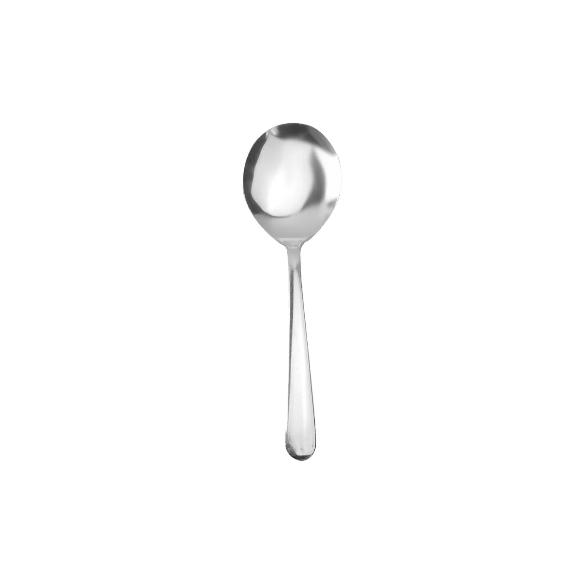 Walco WL7212 Windsor 18/0 Stainless Steel Medium Weight Bouillon Spoon 5-7/8" - 24/Box - Image 5
