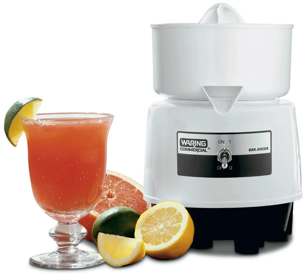 Waring BJ120C Light-Duty Compact Citrus Bar Juicer with Lift-Off Bowl & 1 liter Serving Container - Image 2