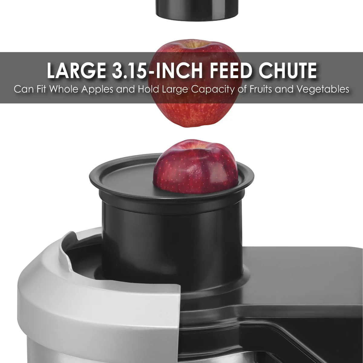 Waring WJX80 Electric Continuous Pulp Eject Juice Extractor / Juicer - 120v - Image 3