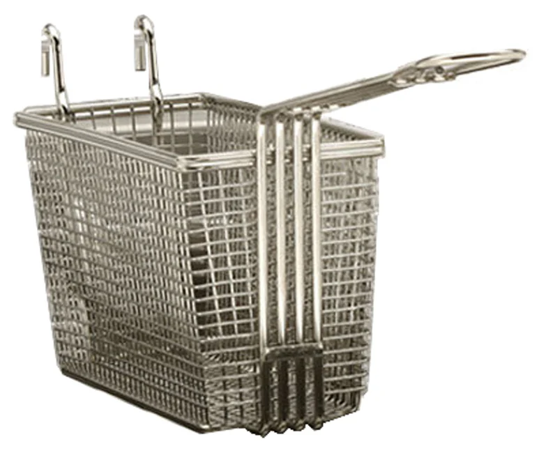 Wells 20161 Half Size Fry Basket with Front Hook for Countertop Fryers 4" x 10" x 5-1/16"H