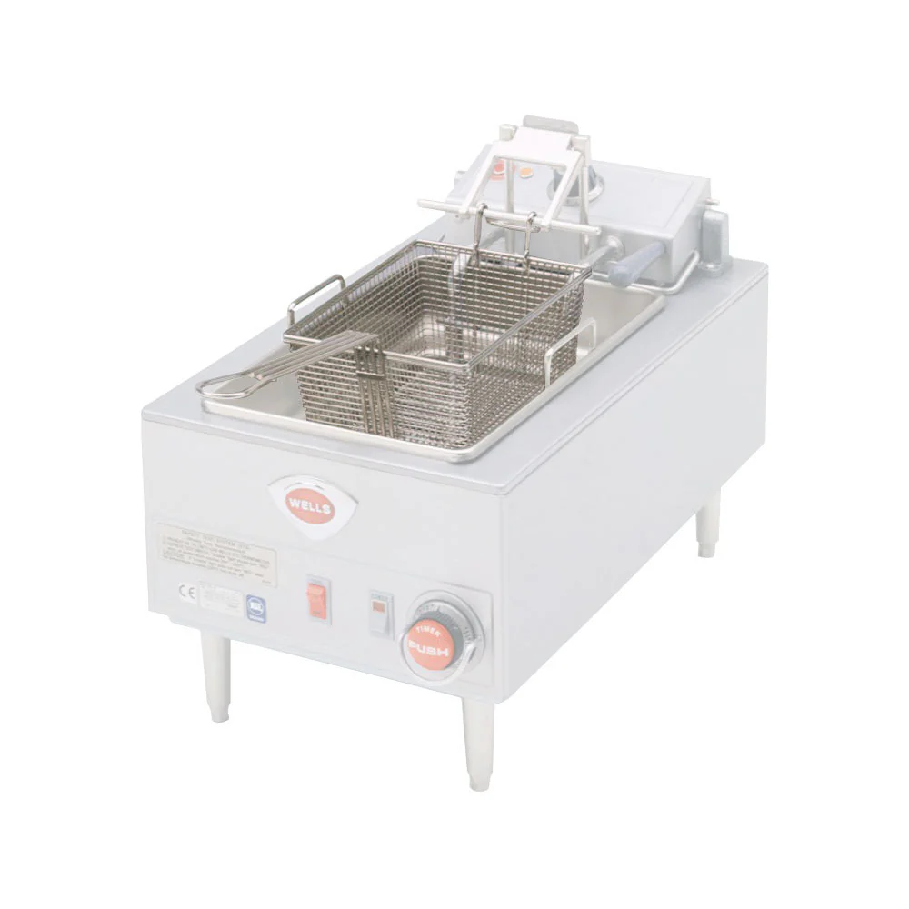 Wells 20162 Full Size Fry Basket with Front Hook for Countertop Fryers 7-3/4" x 10" x 5-5/16"H - Image 2