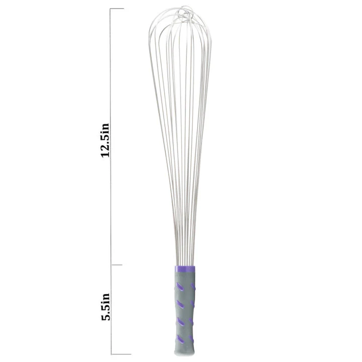 Vollrath 47006 Whip, French, w/High Temp Nylon Handle, 18" - Image 4