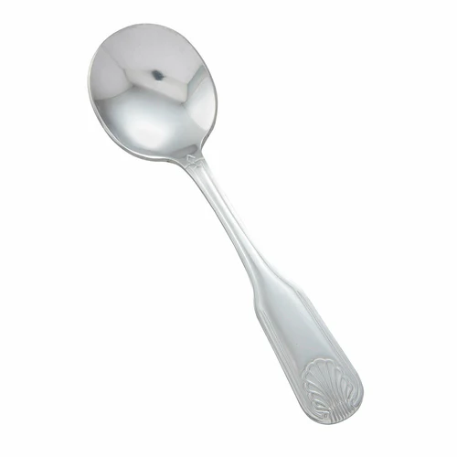 Winco 0006-04 Toulouse Bouillon Spoon 18/0 Extra Heavyweight (Dozen)