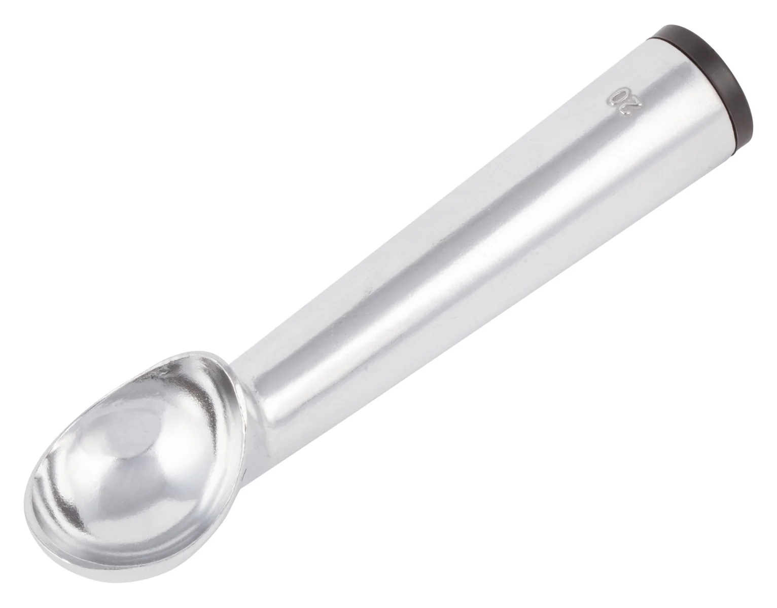 Winco AICD-20 Aluminum Self-Defrosting Ice Cream Dipper / Scoop 2 oz. - Size 20
