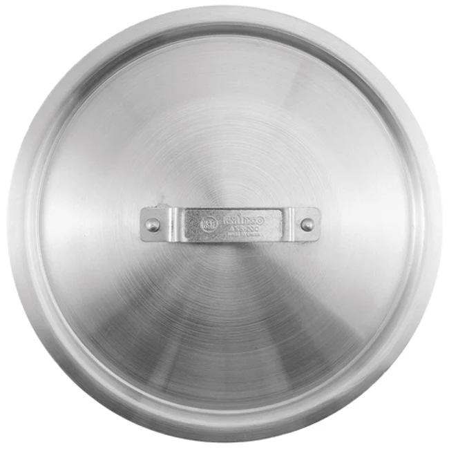 Winco ALPC-20 Elemental Aluminum Sauce Pot / Saute Pan / Stock Pot Cover 11-3/4" Dia. - for ALST-20, ASSP-14, ALHP-20, ASHP-14, ASET-5 - Image 2