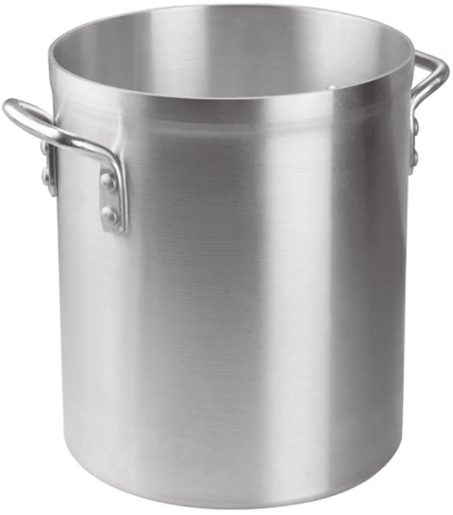 Winco ALST-16 Heavyweight Aluminum Stock Pot 16 qt.