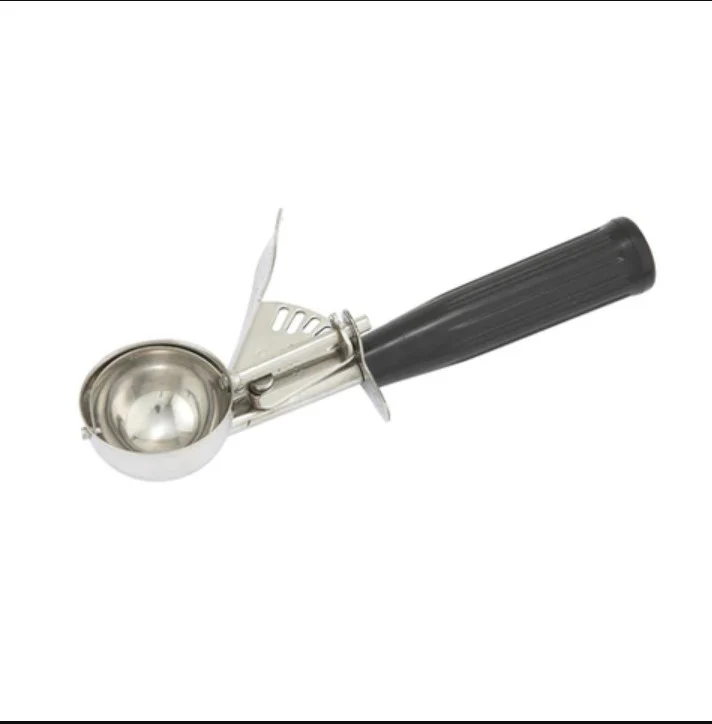 Winco ICD-30 1-1/4 oz Black #30 Ice Cream Disher
