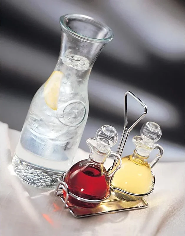 Libbey 97000 1 Liter Glass Wine Decanter Carafe 33-7/8 oz. - Clear - Image 3